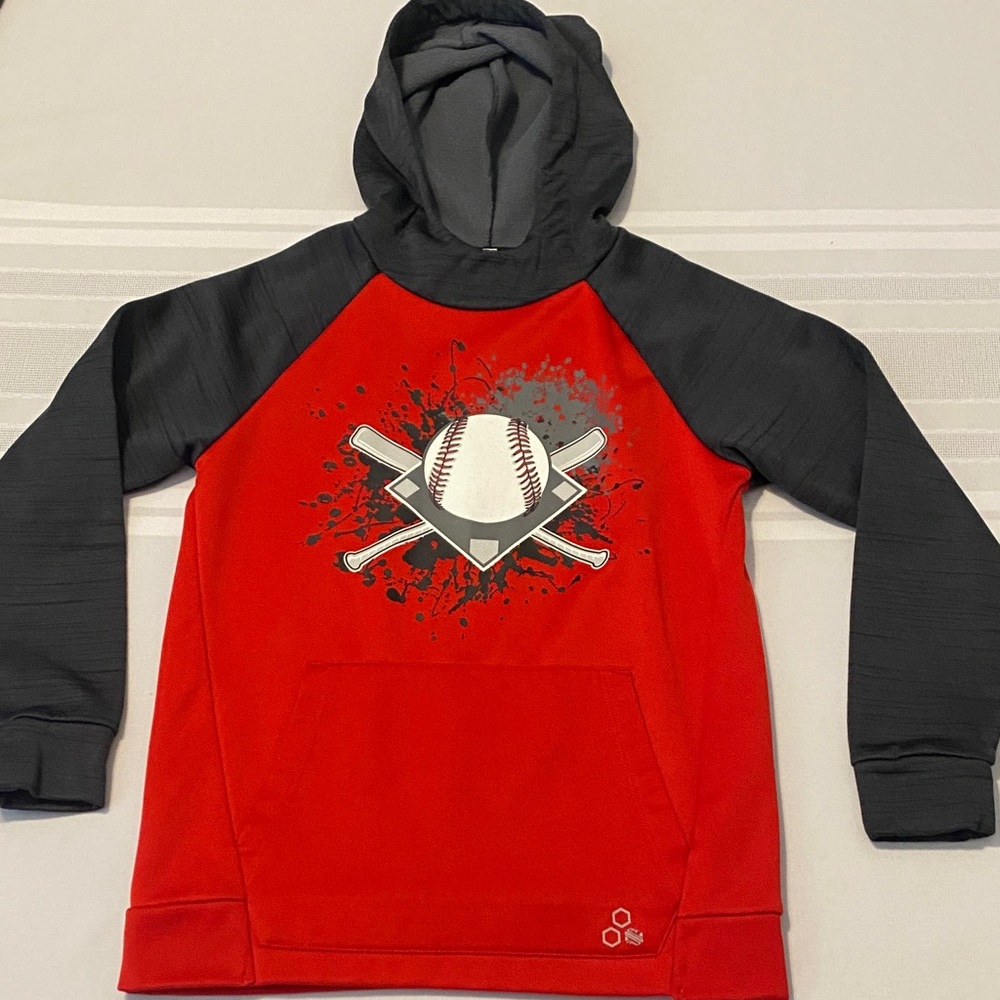 Kids TekGear Baseball Hoodie